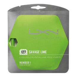 Cordajes De Tenis Luxilon Savage Lime 12,2m grün